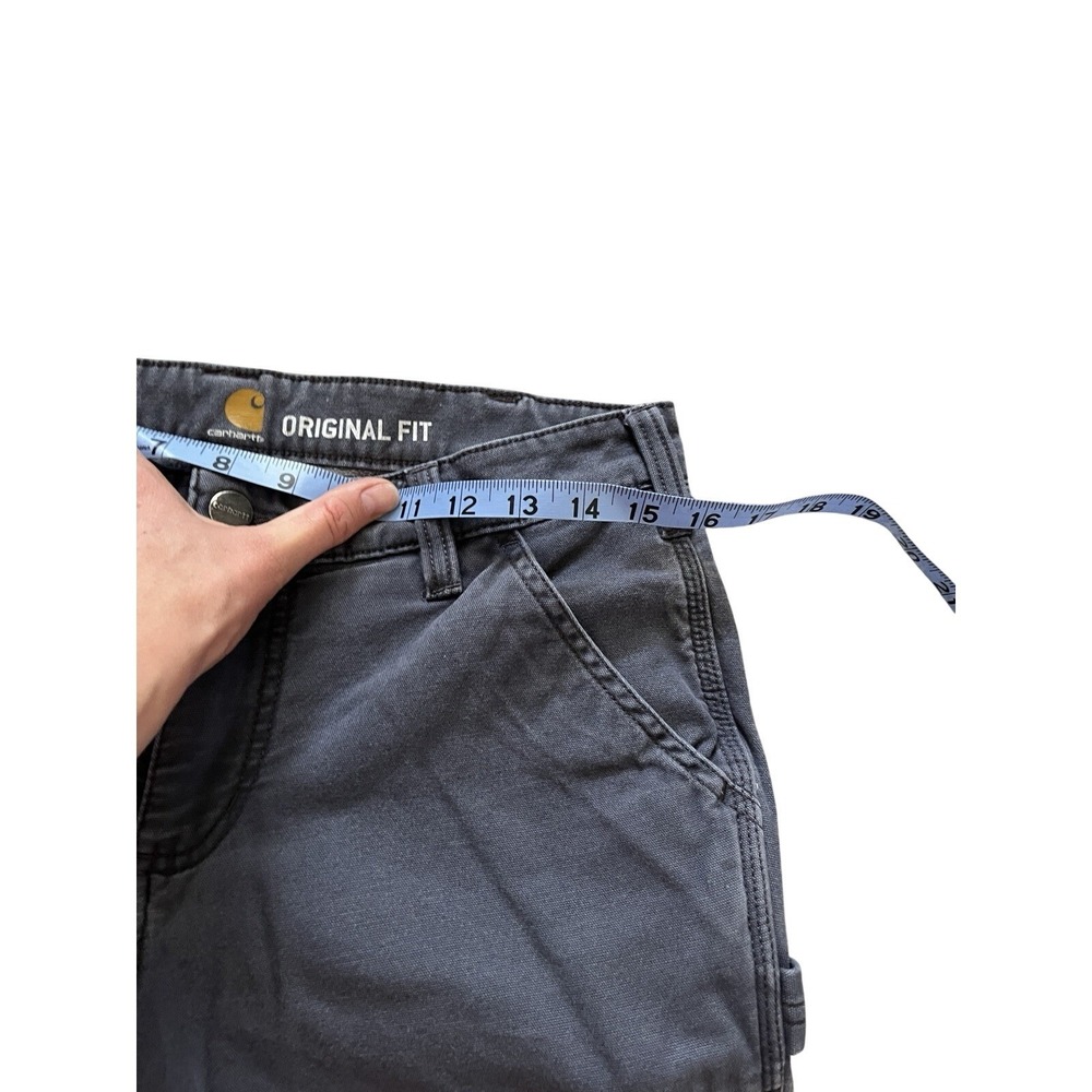 Carhartt Women's Workwear Pants Fleece Lined Insulated Gray Size 6 Short - Picture 8 of 10